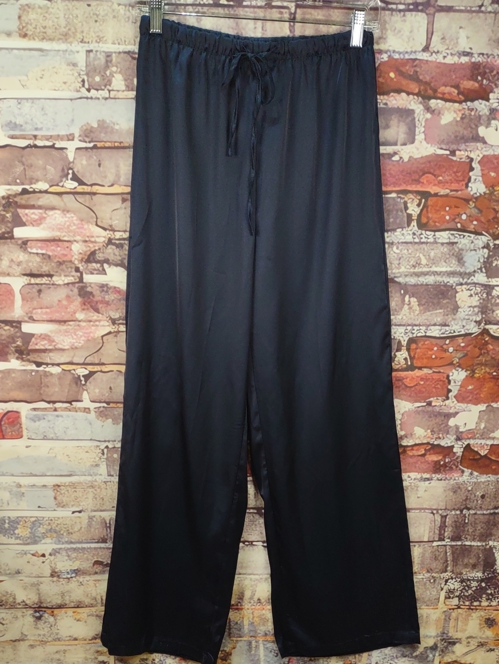 Wide Leg Satin Pants